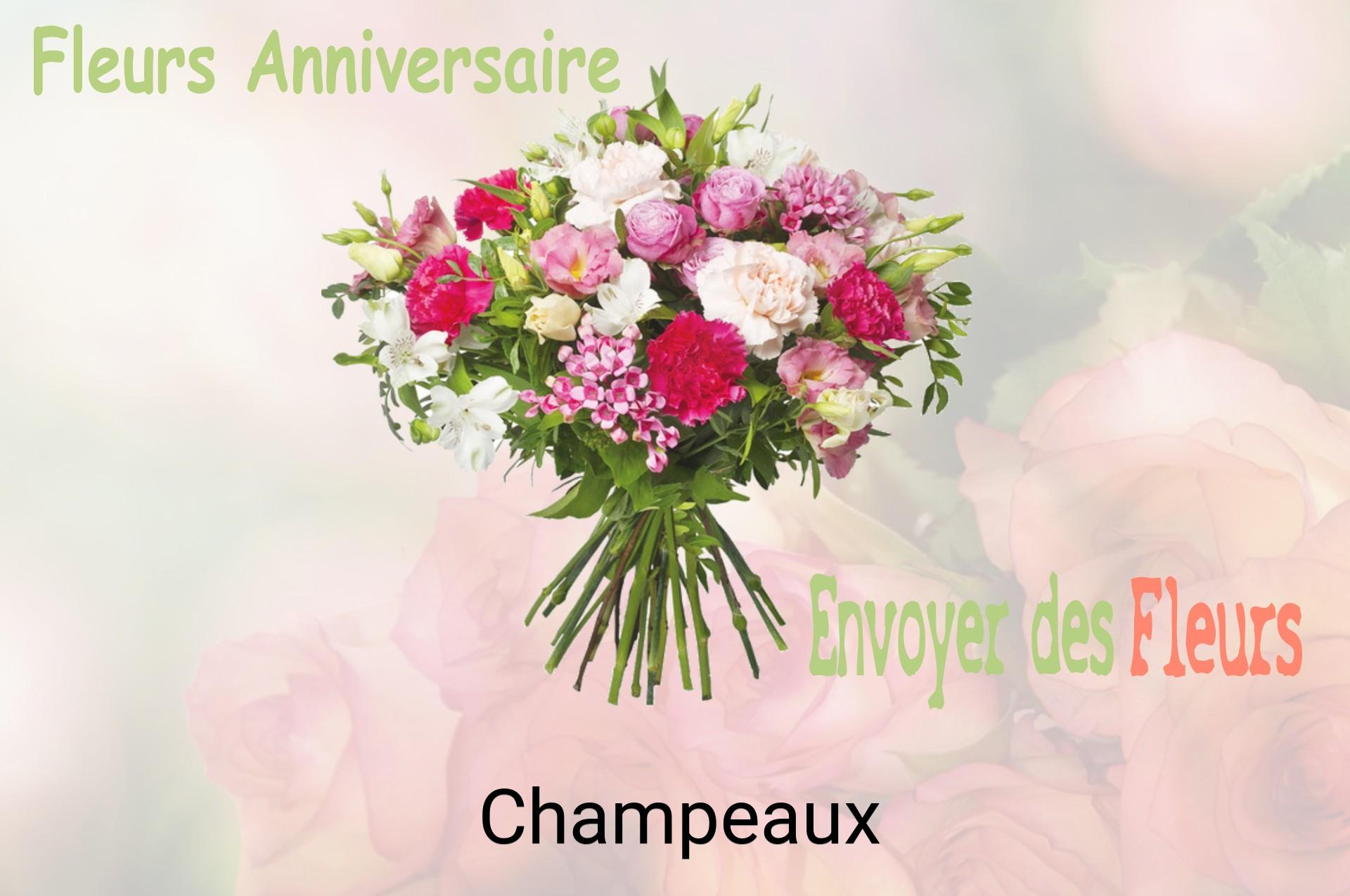 Bouquet de fleurs d’anniversaire livré à Champeaux