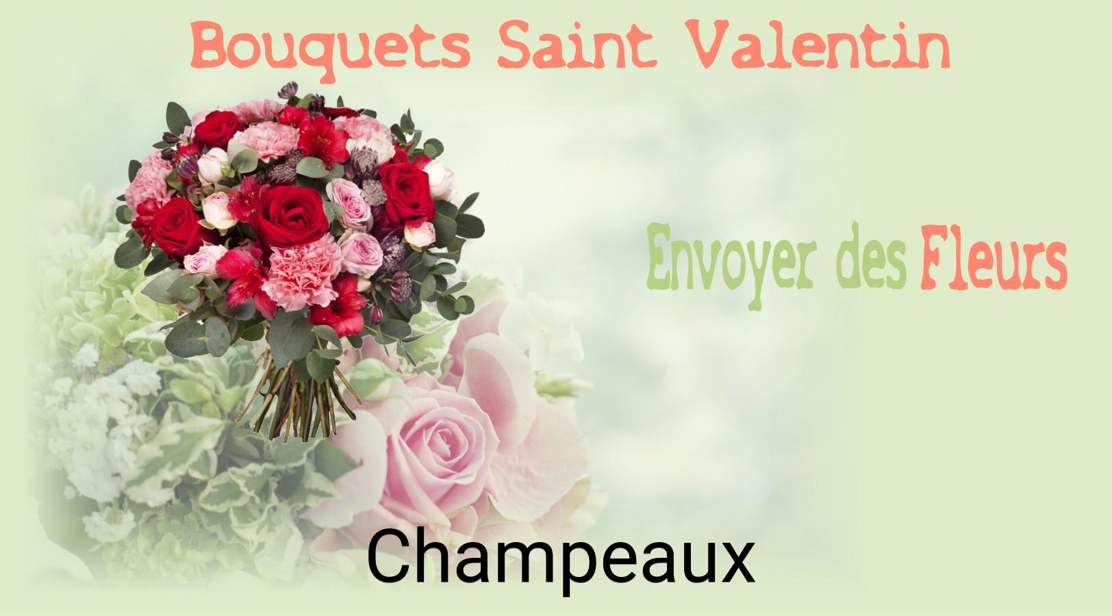 Roses de Saint-Valentin livrées à Champeaux